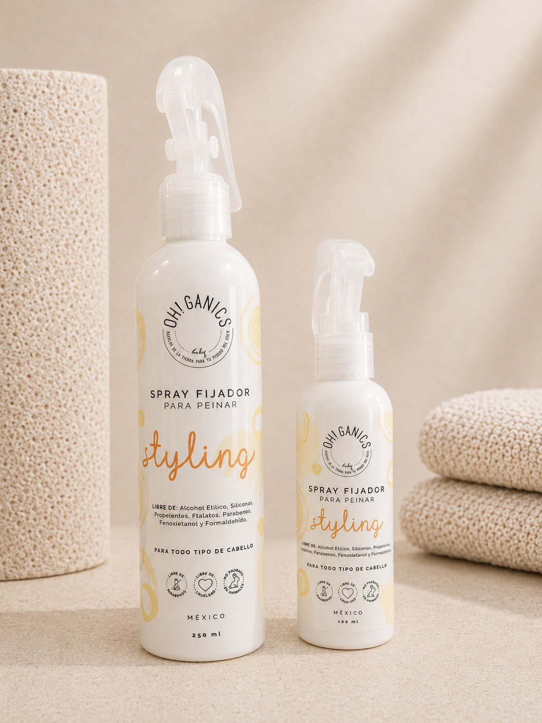 Spray fijador para peinar — 250 ml