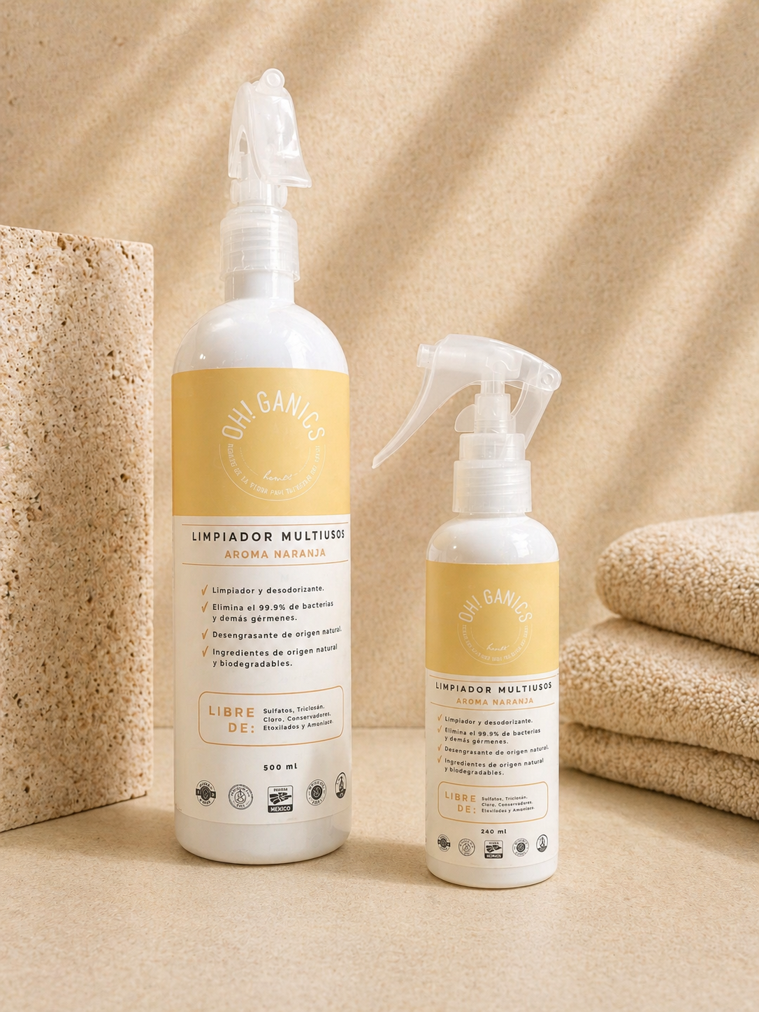 Limpiador multiusos aroma naranja