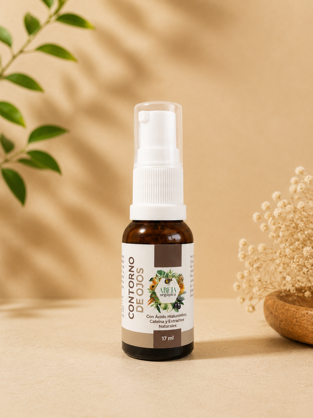 Contorno de ojos con ginkgo y péptidos