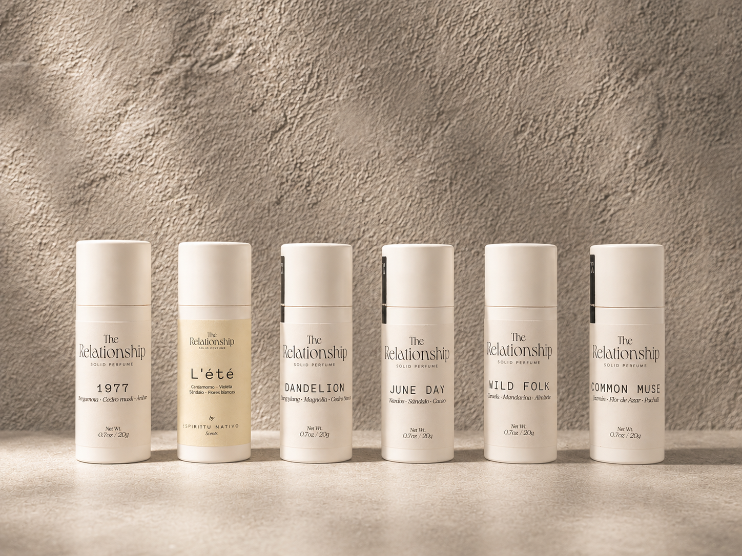 Perfumes sólidos — ingredientes naturales