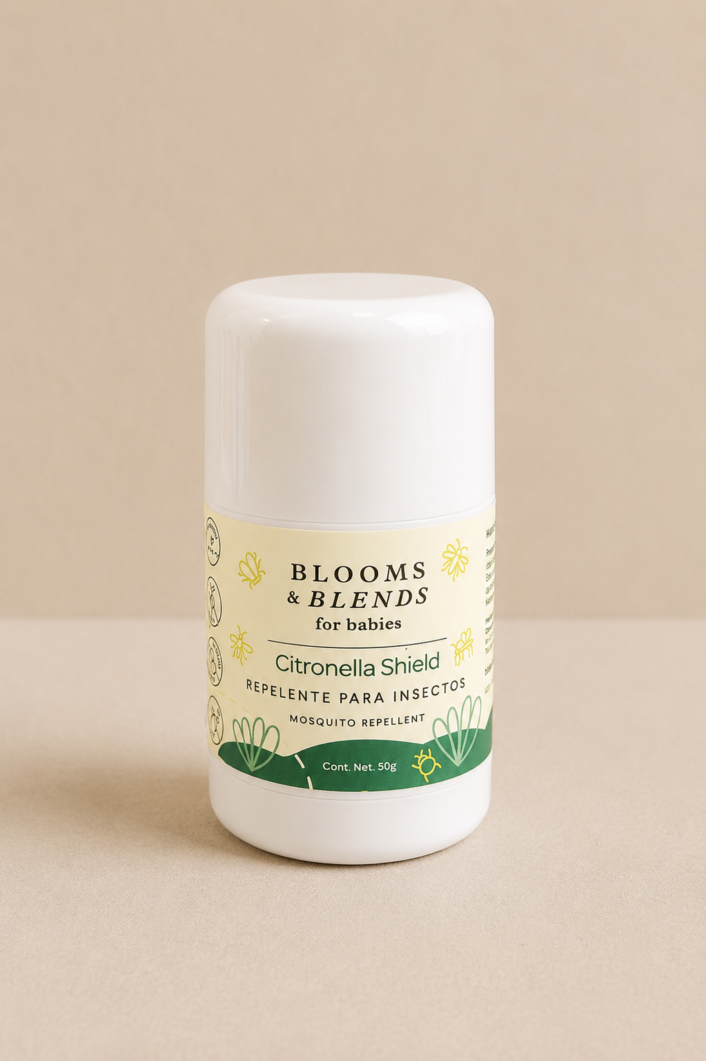 Citronella Shield — repelente en barra