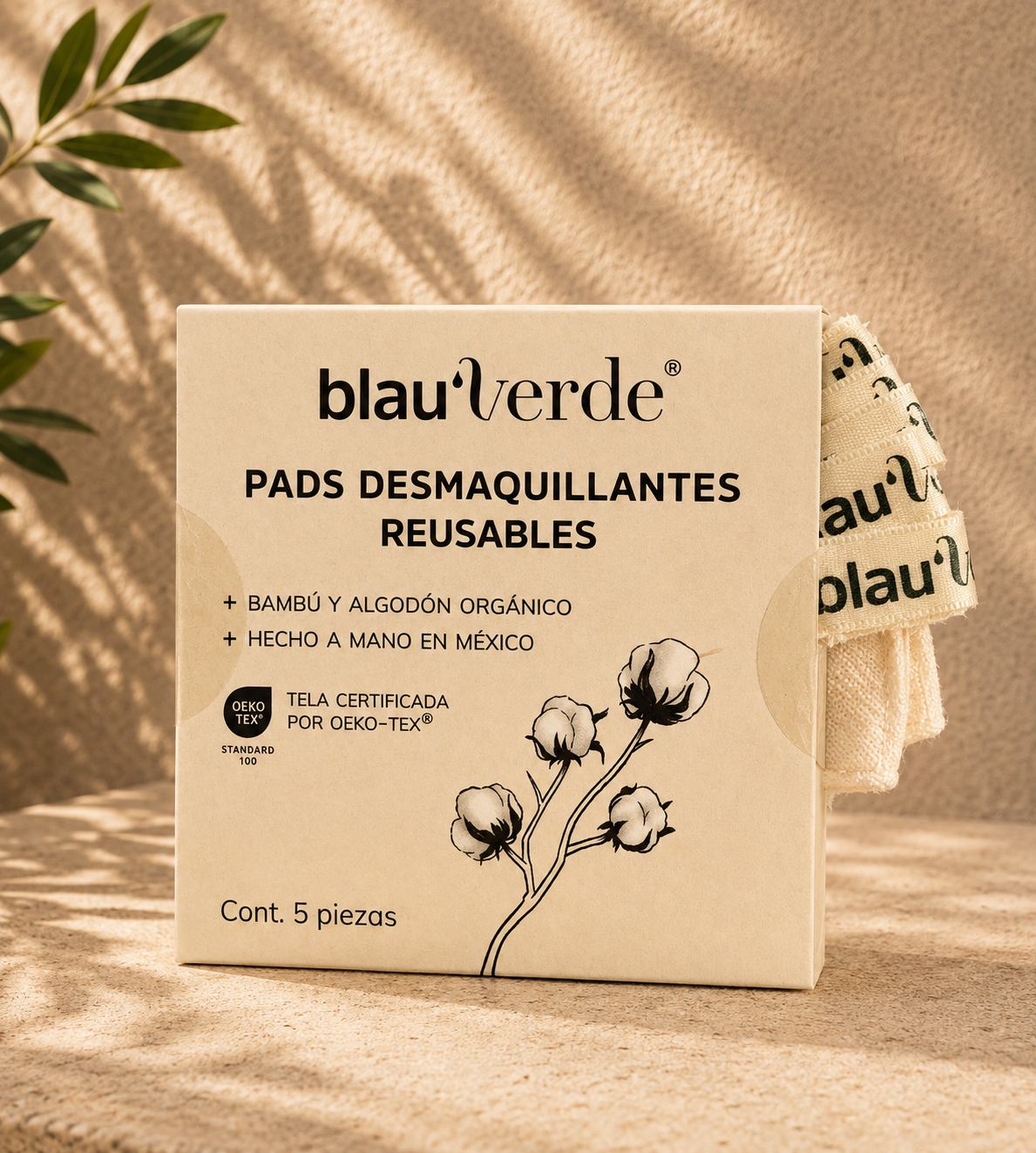 Pads desmaquillantes reusables
