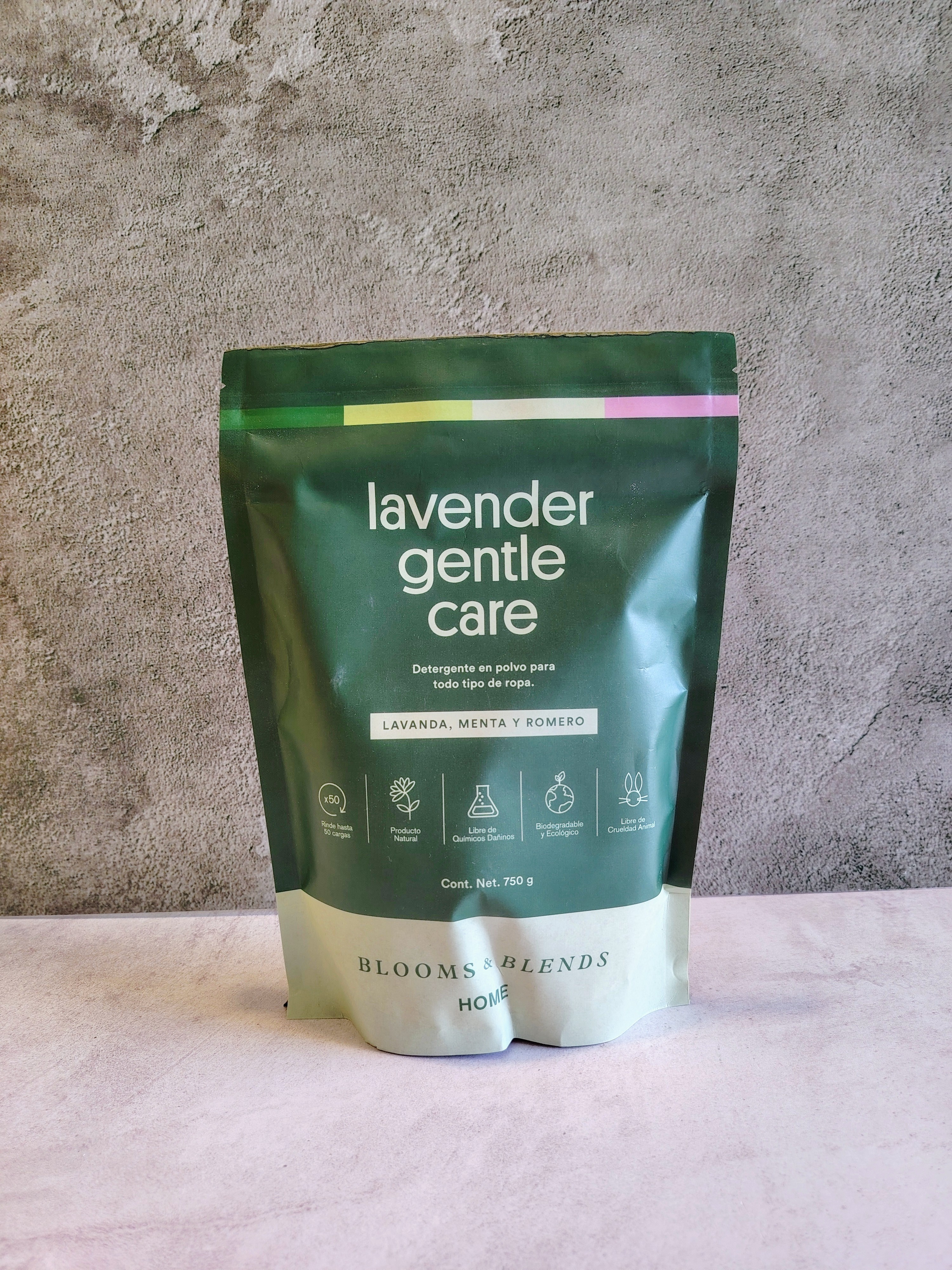 Lavender Gentle Care — detergente en polvo para ropa